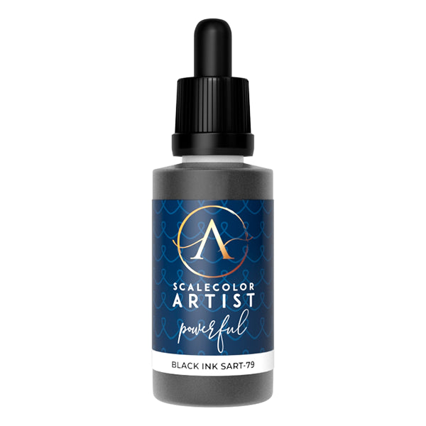 Scale 75 SART-79 Scalecolor Artist Black Ink 20ml (9210242957549)