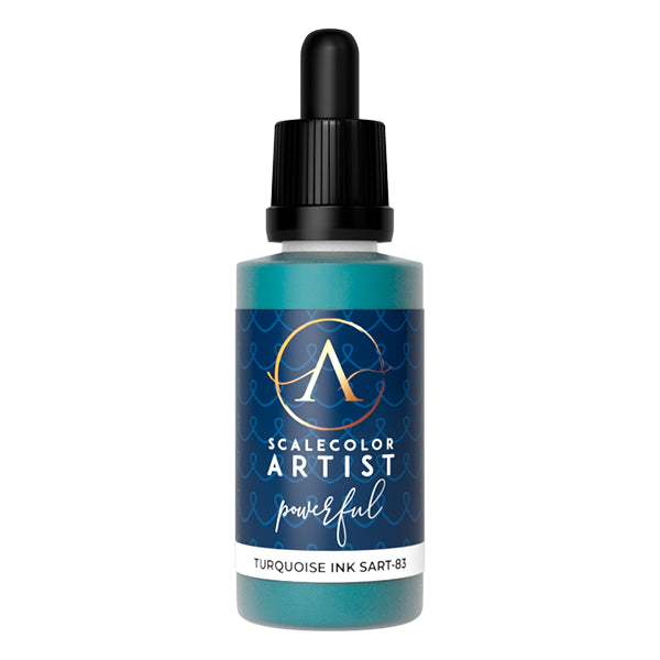 Scale 75 SART-83 Scalecolor Artist Turquoise Ink 20ml (9210243088621)