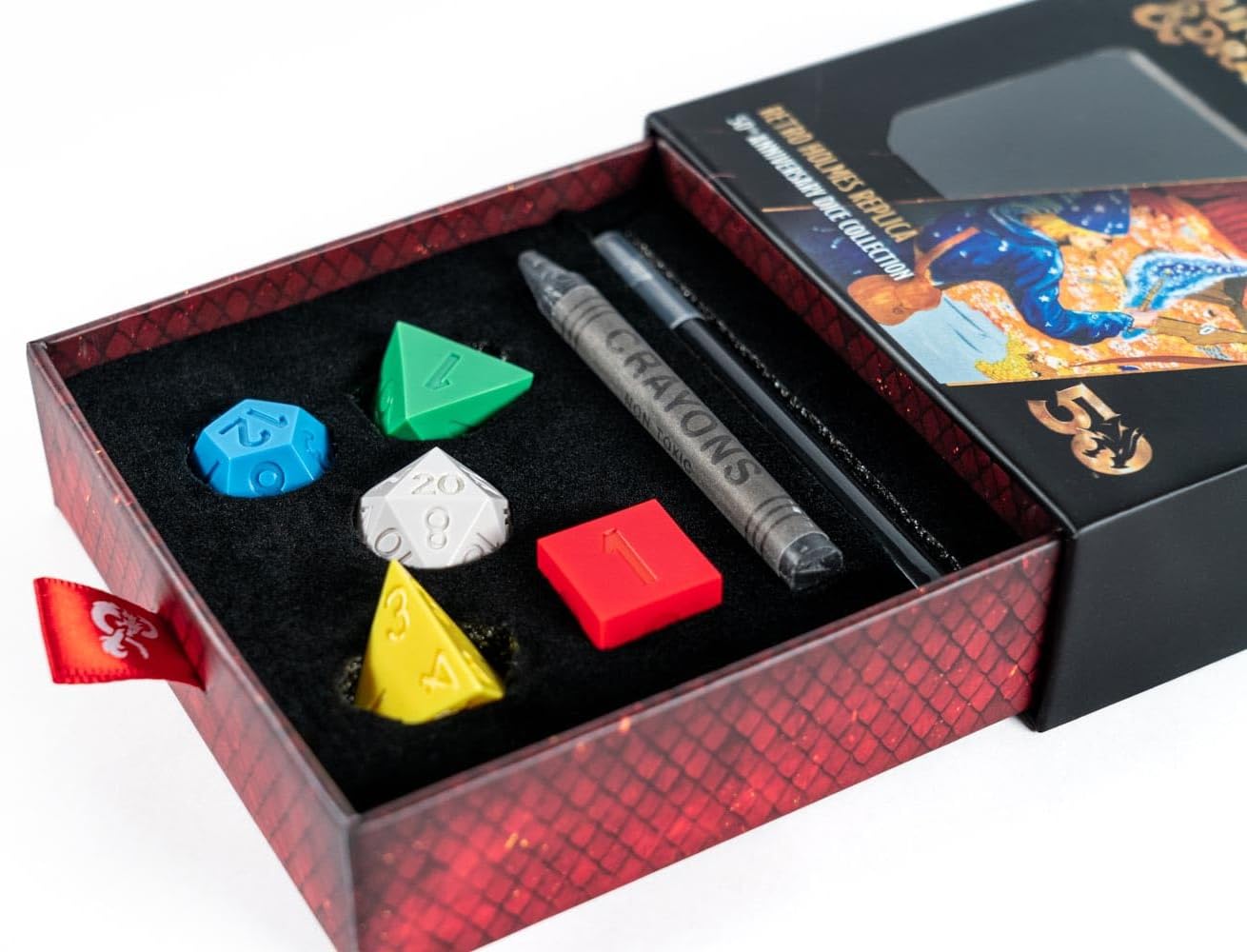 MDG Fanroll D&D 50th Anniversary Retro Set (2)