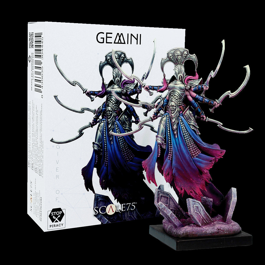 Scale 75 Figures Zodiac Mystics Gemini 75mm