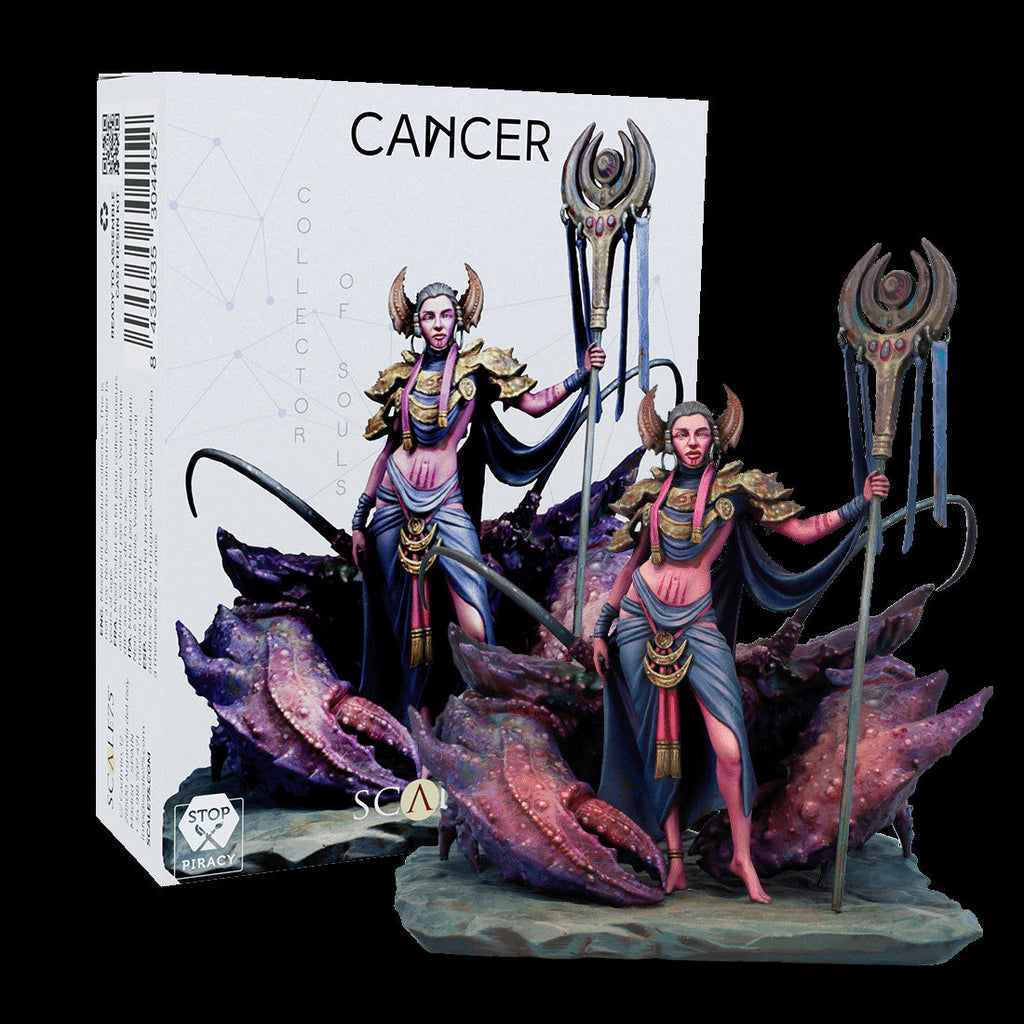 Scale 75 Figures Zodiac Mystics Cancer 75mm