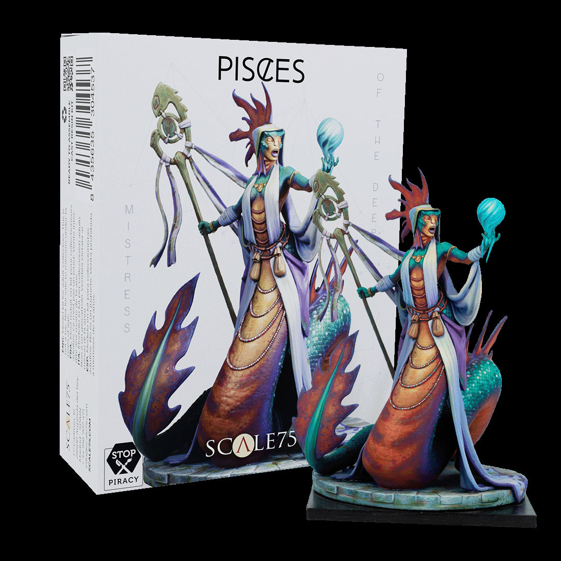Scale 75 Figures Zodiac Mystics Pisces 75mm