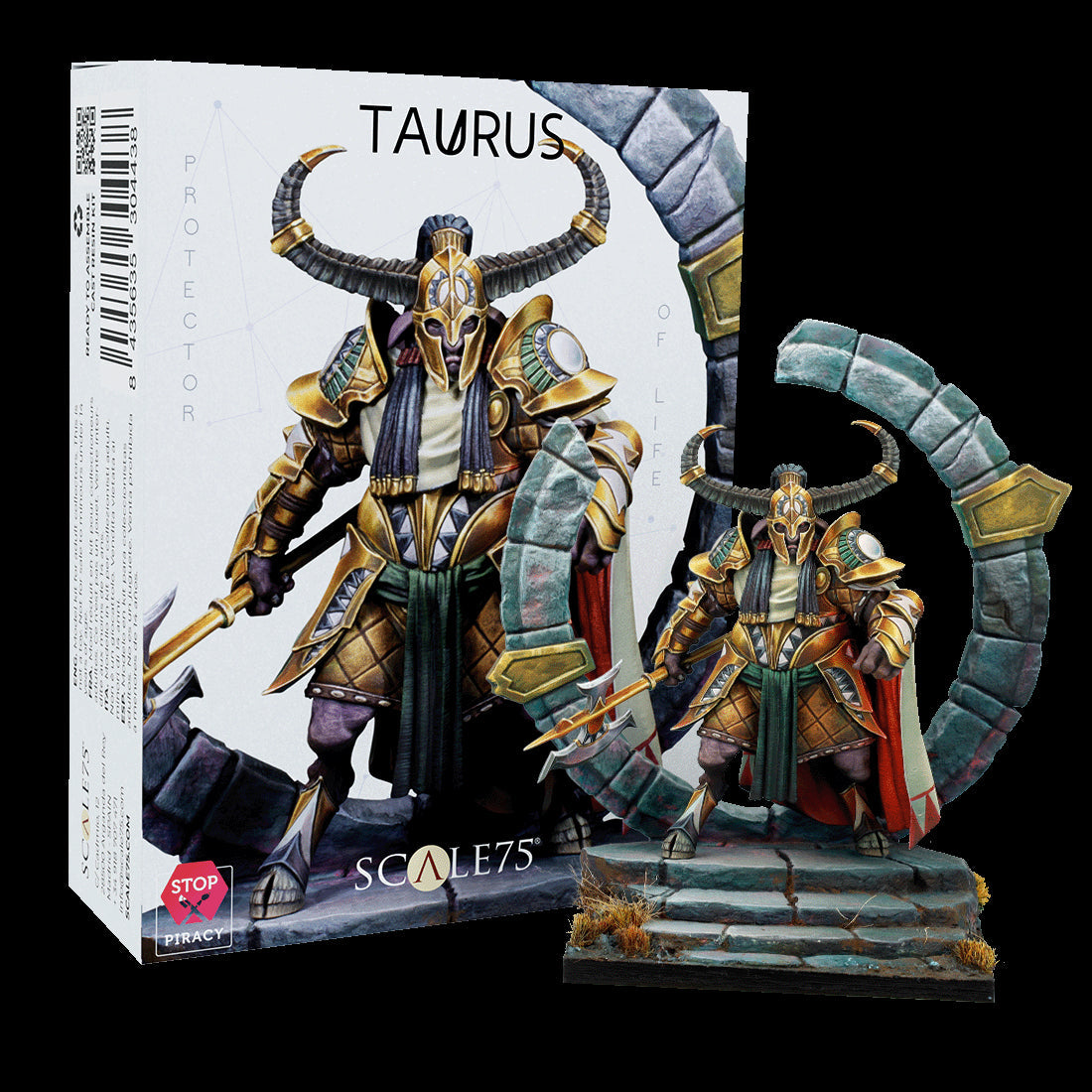 Scale 75 Figures Zodiac Mystics Taurus 75mm