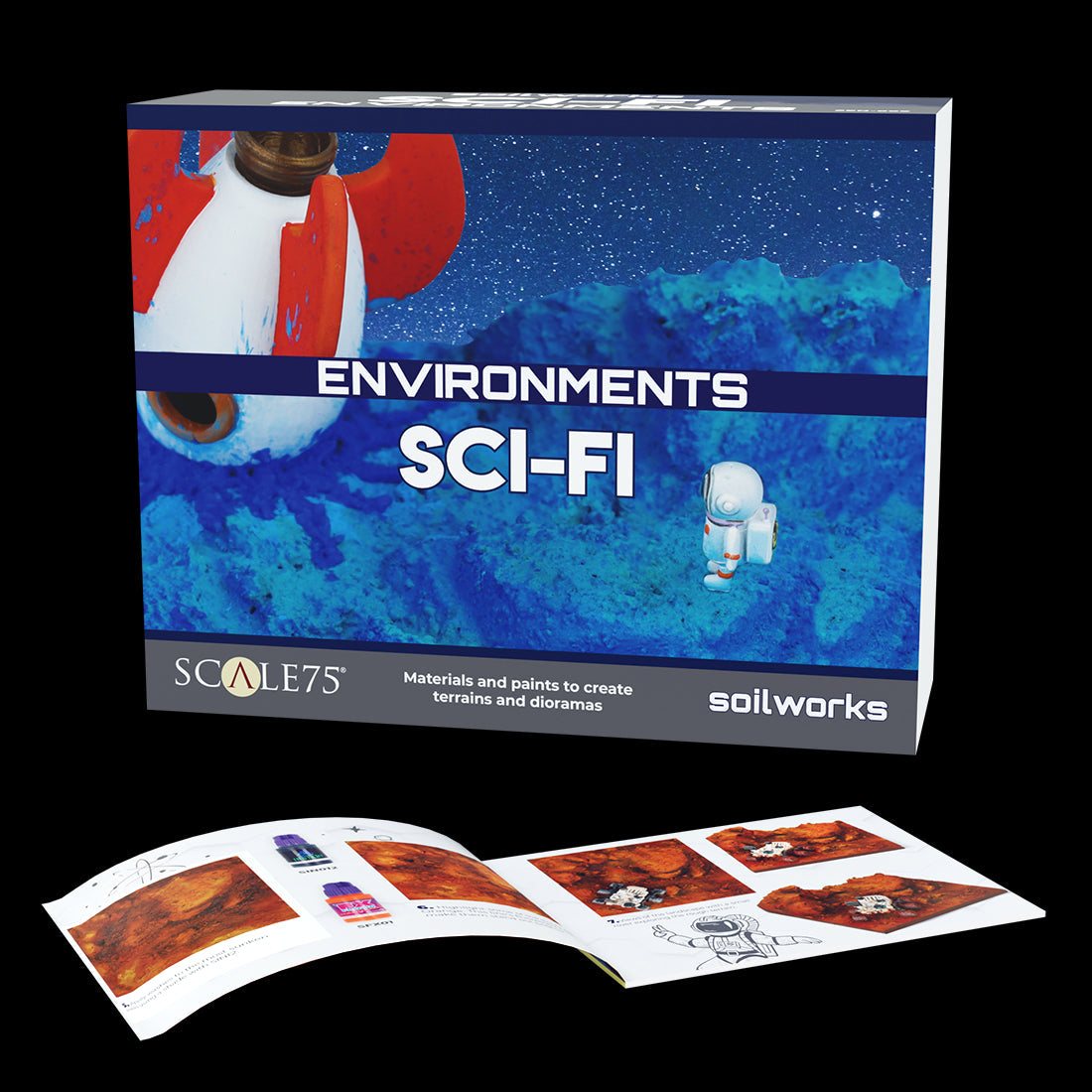 Scale 75 SEN-009 Soilworks Scenery Environments Sci Fi Set (9210263732461)