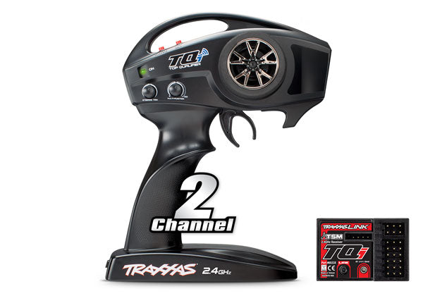 Traxxas 6509A TQi 2-Ch 2.4 GHz Transmitter with TSM Receiver (9070150353133)