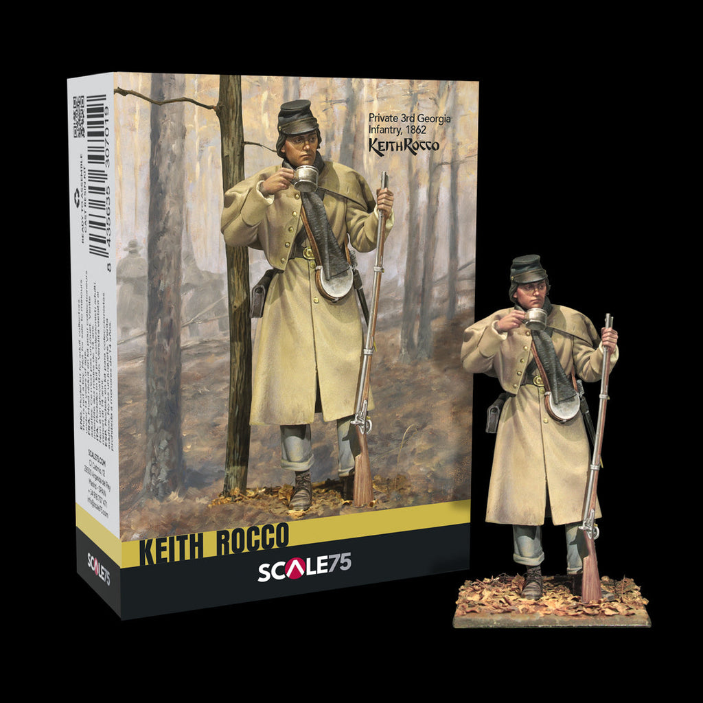 Scale 75 Figures Keith Rocco Private 3Rd Georgia Infantry; 1862