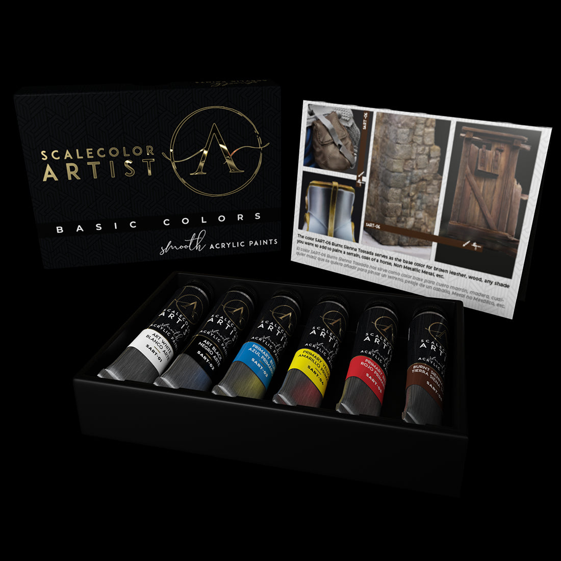 Scale 75 Scalecolor Artist Basic Colours Paint Set