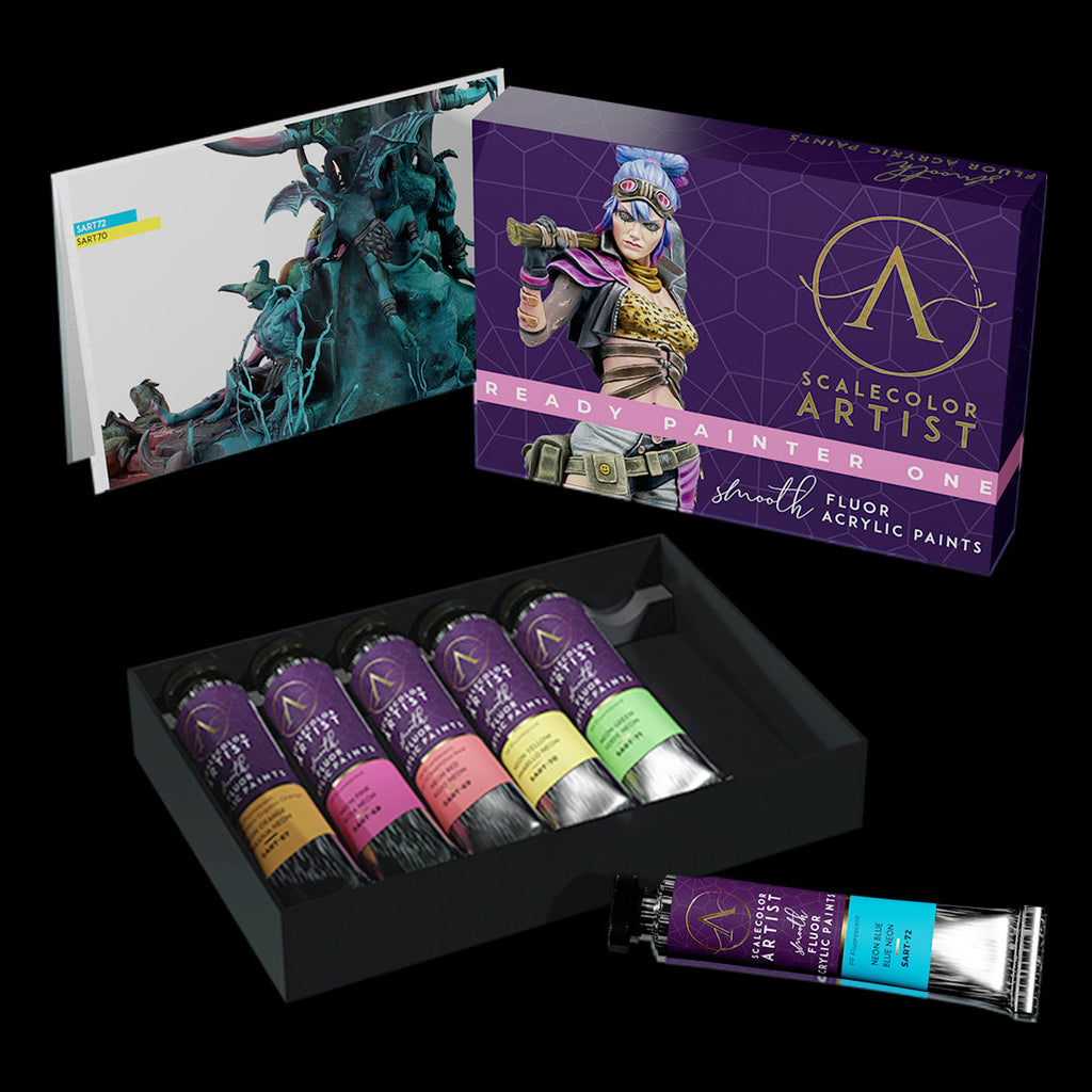 Scale 75 SSAR-013 Scalecolor Artist Ready Painter One Paint Set (9210243252461)