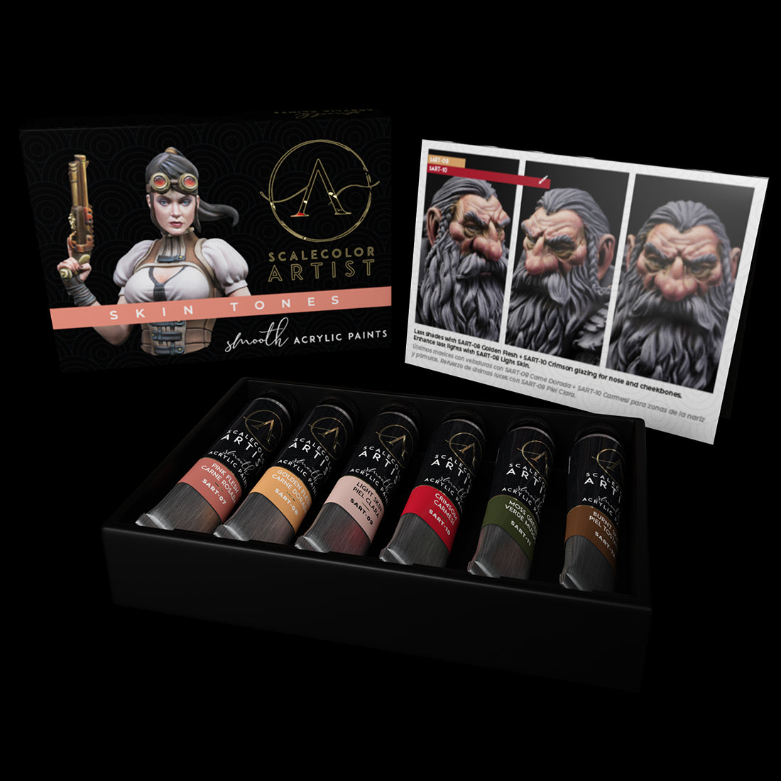 Scale 75 Scalecolor Artist Skin Tones Paint Set