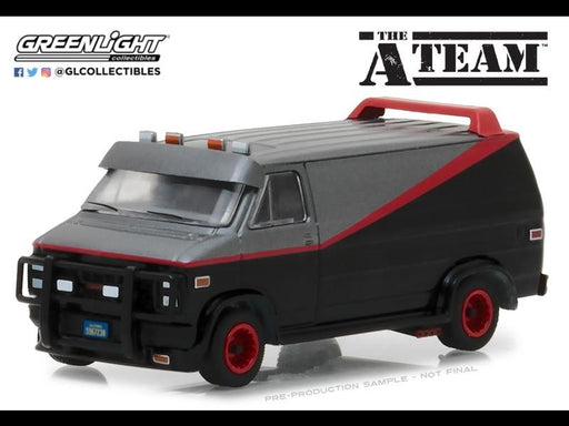 GreenLight 44790-B 1/64 1983 GMC Vandura - The A-Team (8525536166125)