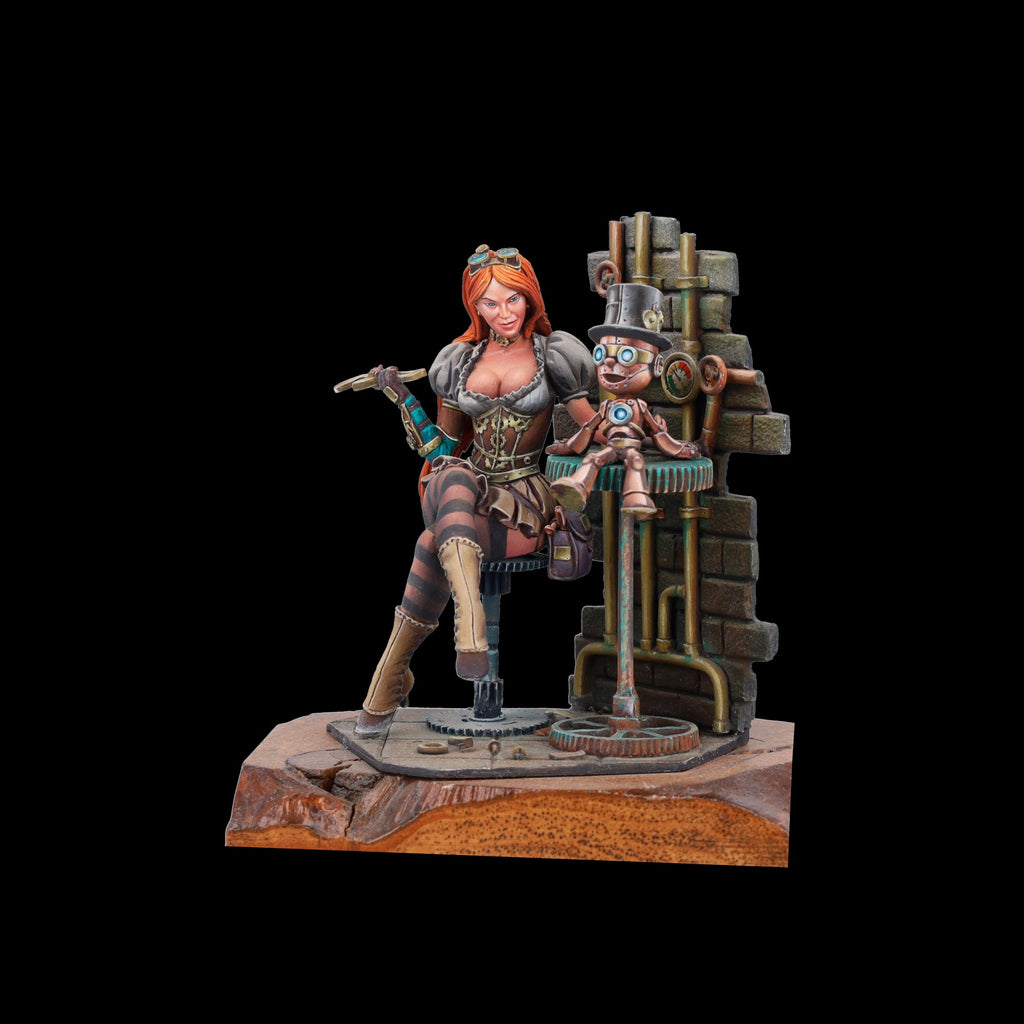 Scale 75 Figures Steam Wars Ilsa S Mech Lab 75mm (3)