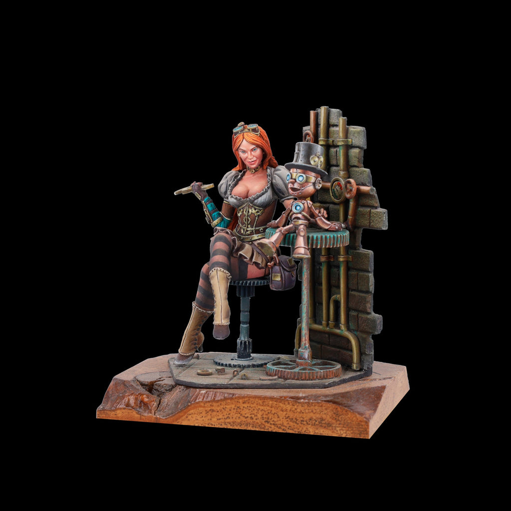 Scale 75 Figures Steam Wars Ilsa S Mech Lab 75mm (4)
