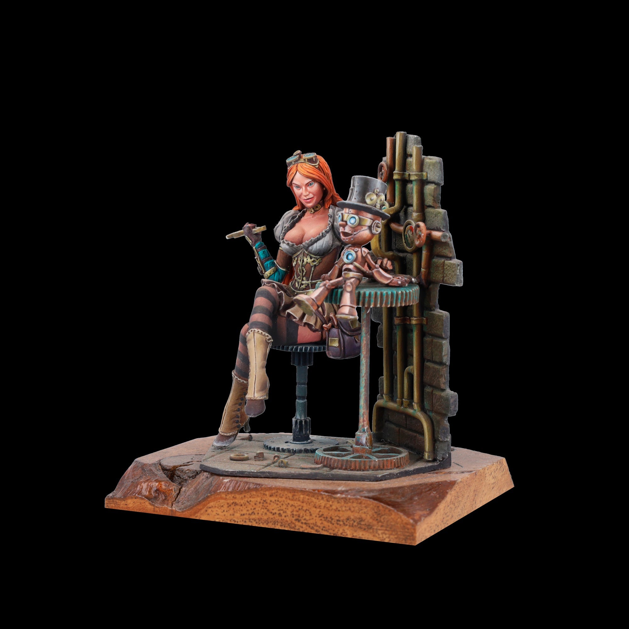 Scale 75 Figures Steam Wars Ilsa S Mech Lab 75mm (5)
