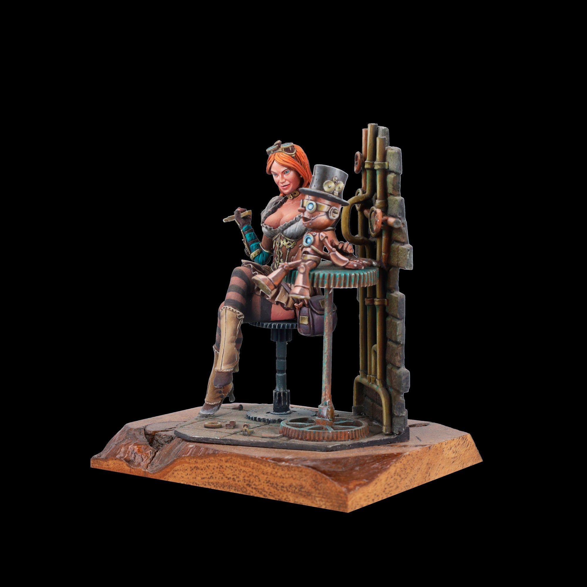 Scale 75 Figures Steam Wars Ilsa S Mech Lab 75mm (6)