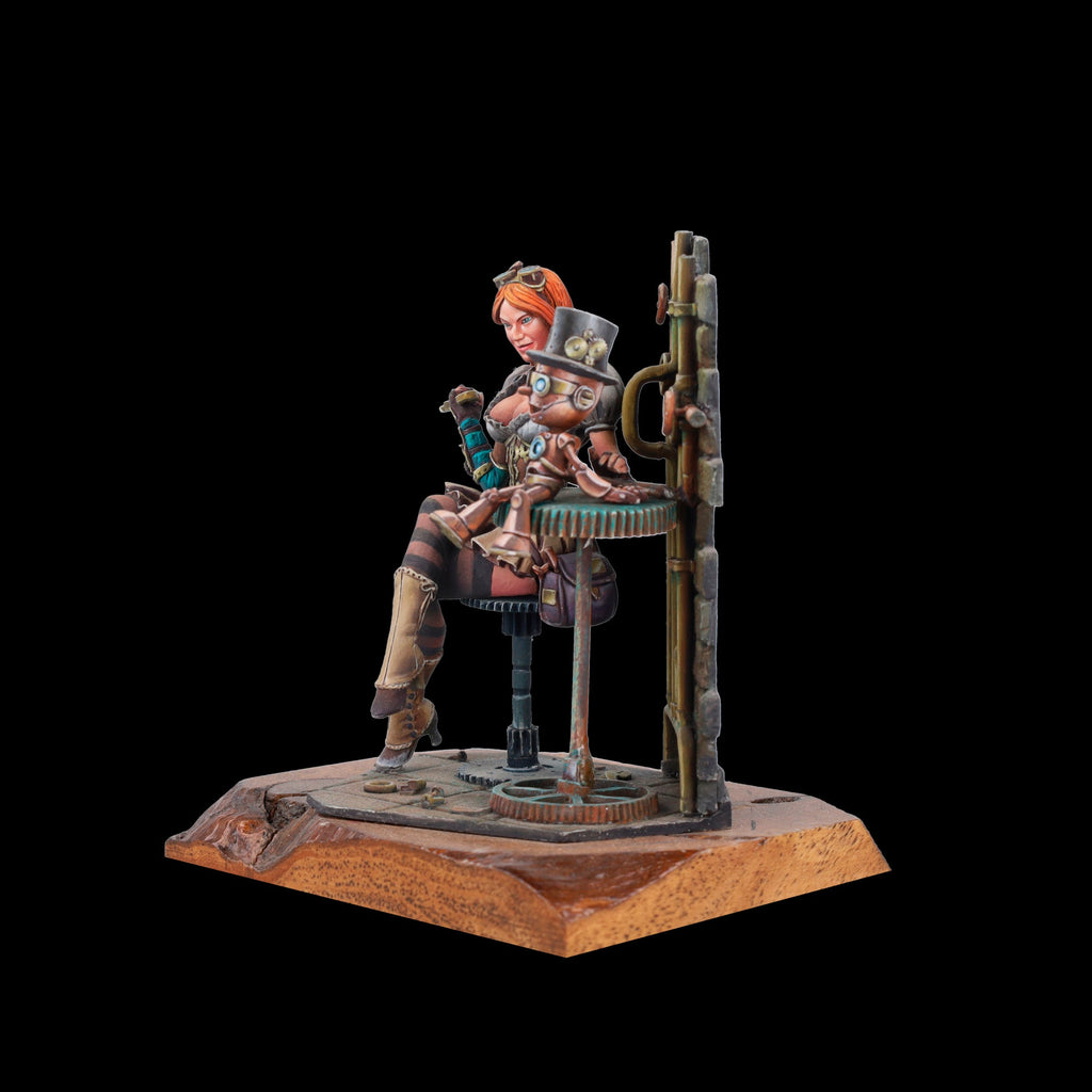 Scale 75 Figures Steam Wars Ilsa S Mech Lab 75mm (7)