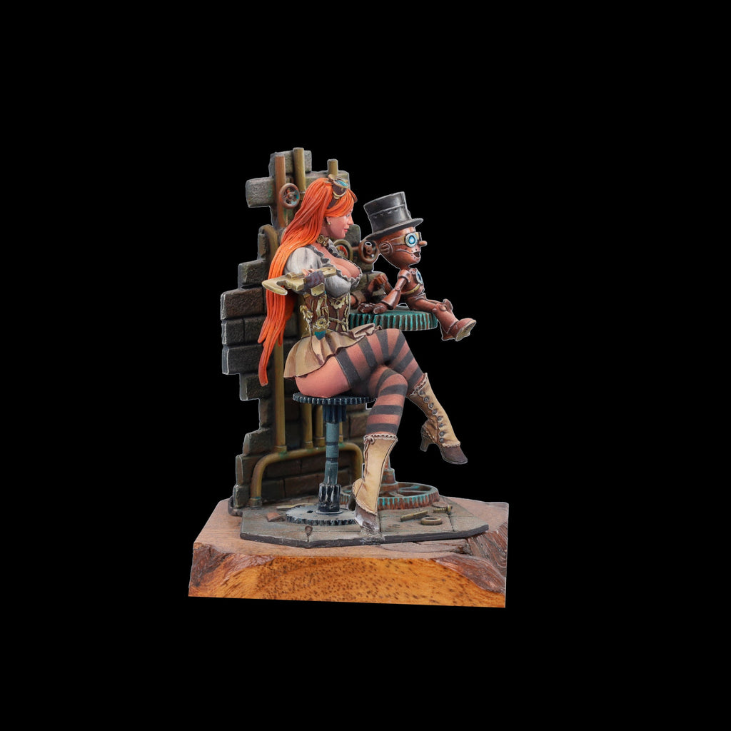 Scale 75 Figures Steam Wars Ilsa S Mech Lab 75mm (31)