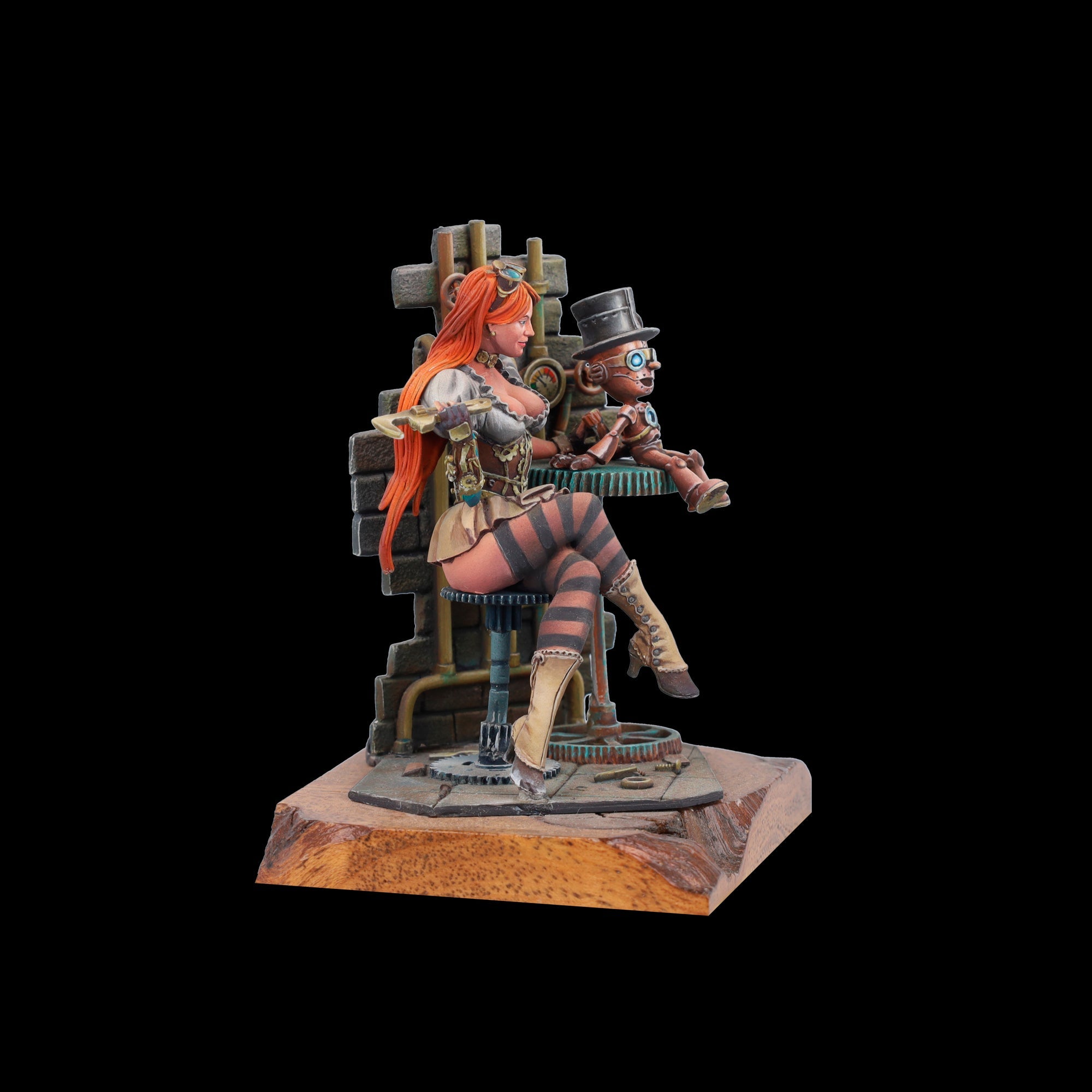 Scale 75 Figures Steam Wars Ilsa S Mech Lab 75mm (32)