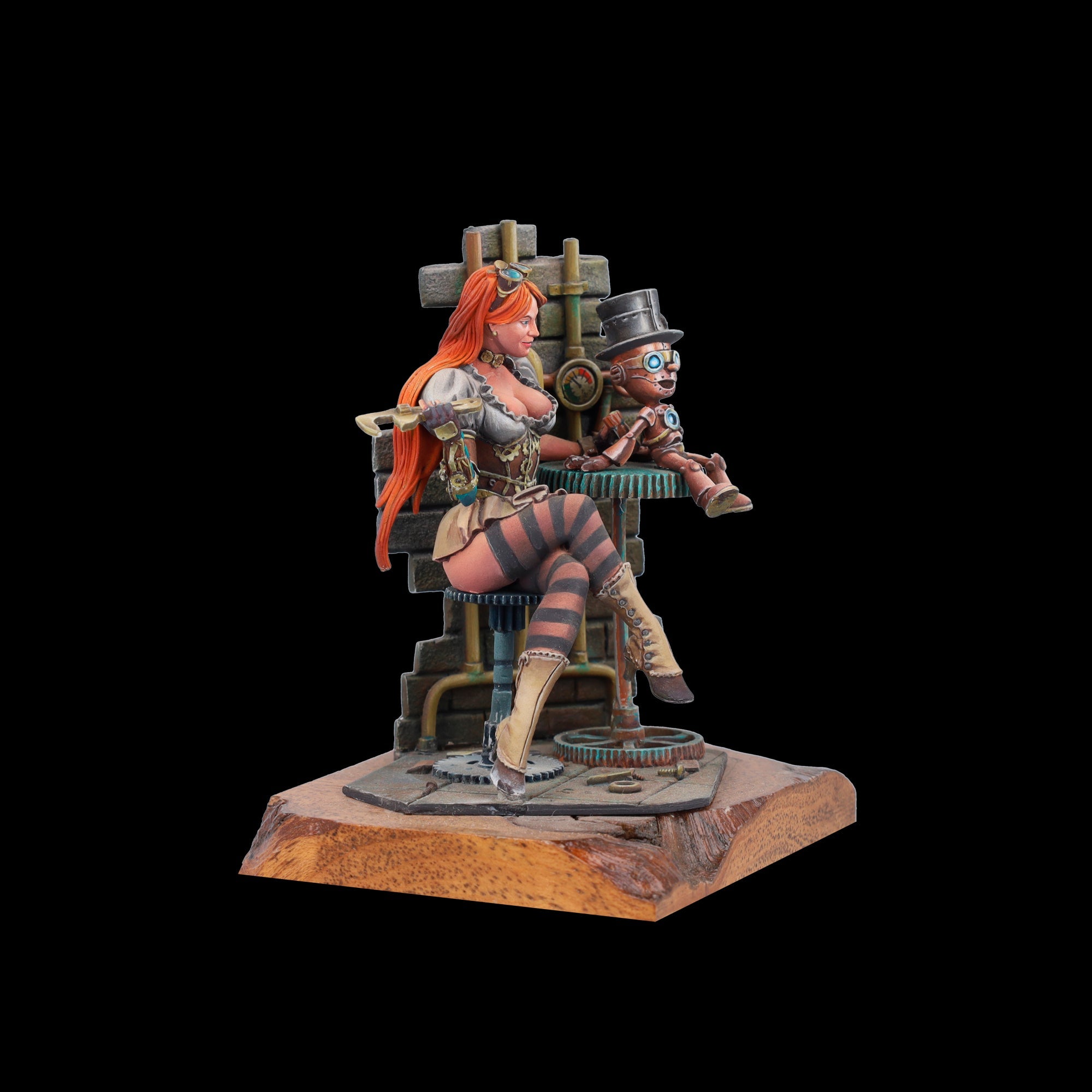 Scale 75 Figures Steam Wars Ilsa S Mech Lab 75mm (33)