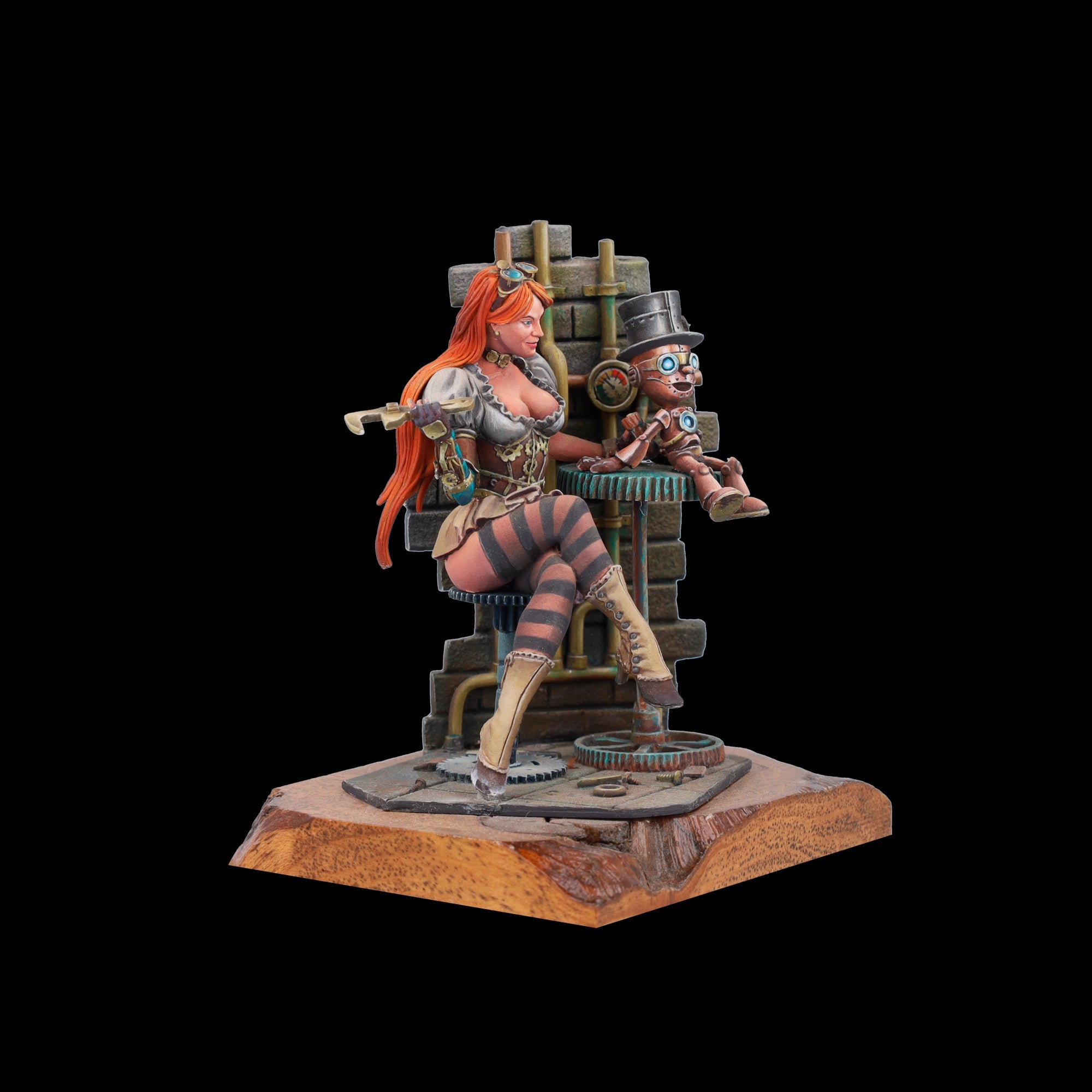 Scale 75 Figures Steam Wars Ilsa S Mech Lab 75mm (34)