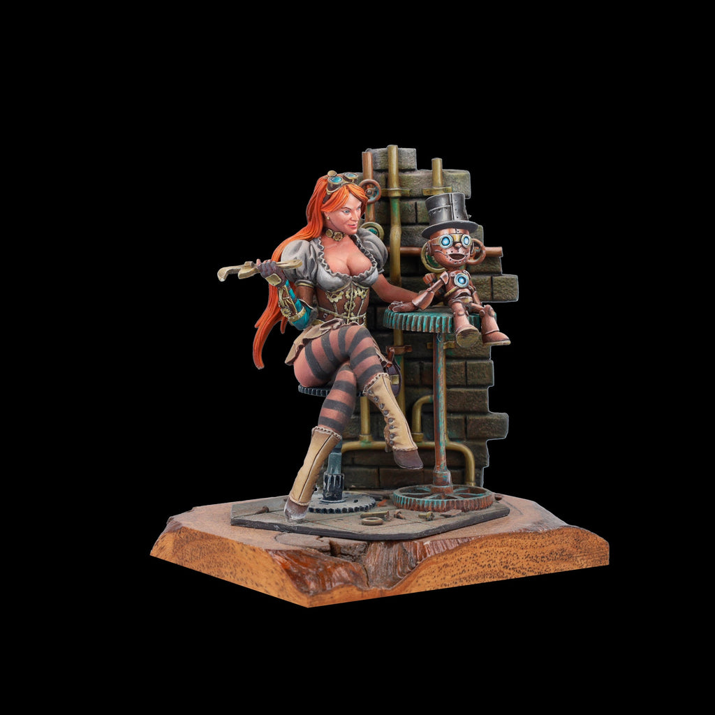 Scale 75 Figures Steam Wars Ilsa S Mech Lab 75mm (36)