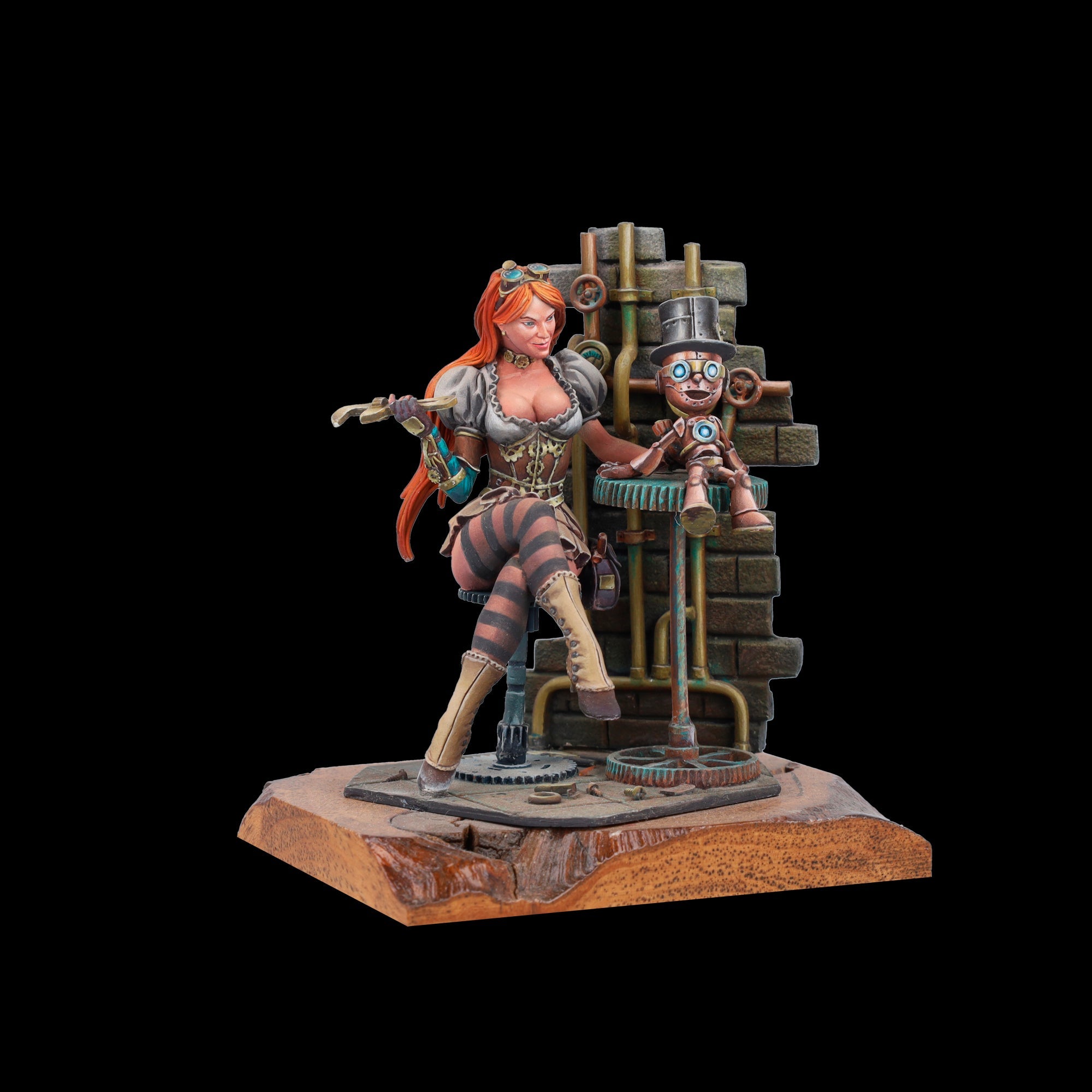 Scale 75 Figures Steam Wars Ilsa S Mech Lab 75mm (37)