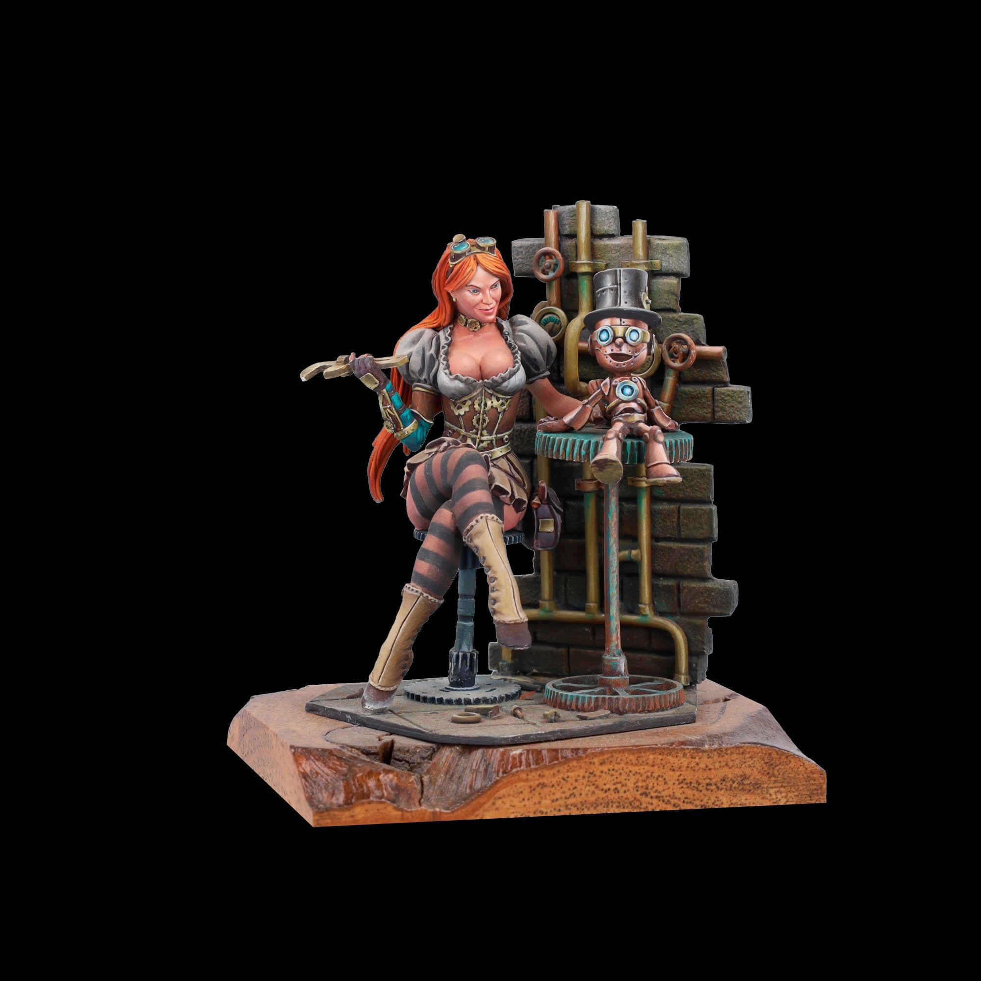 Scale 75 Figures Steam Wars Ilsa S Mech Lab 75mm (38)