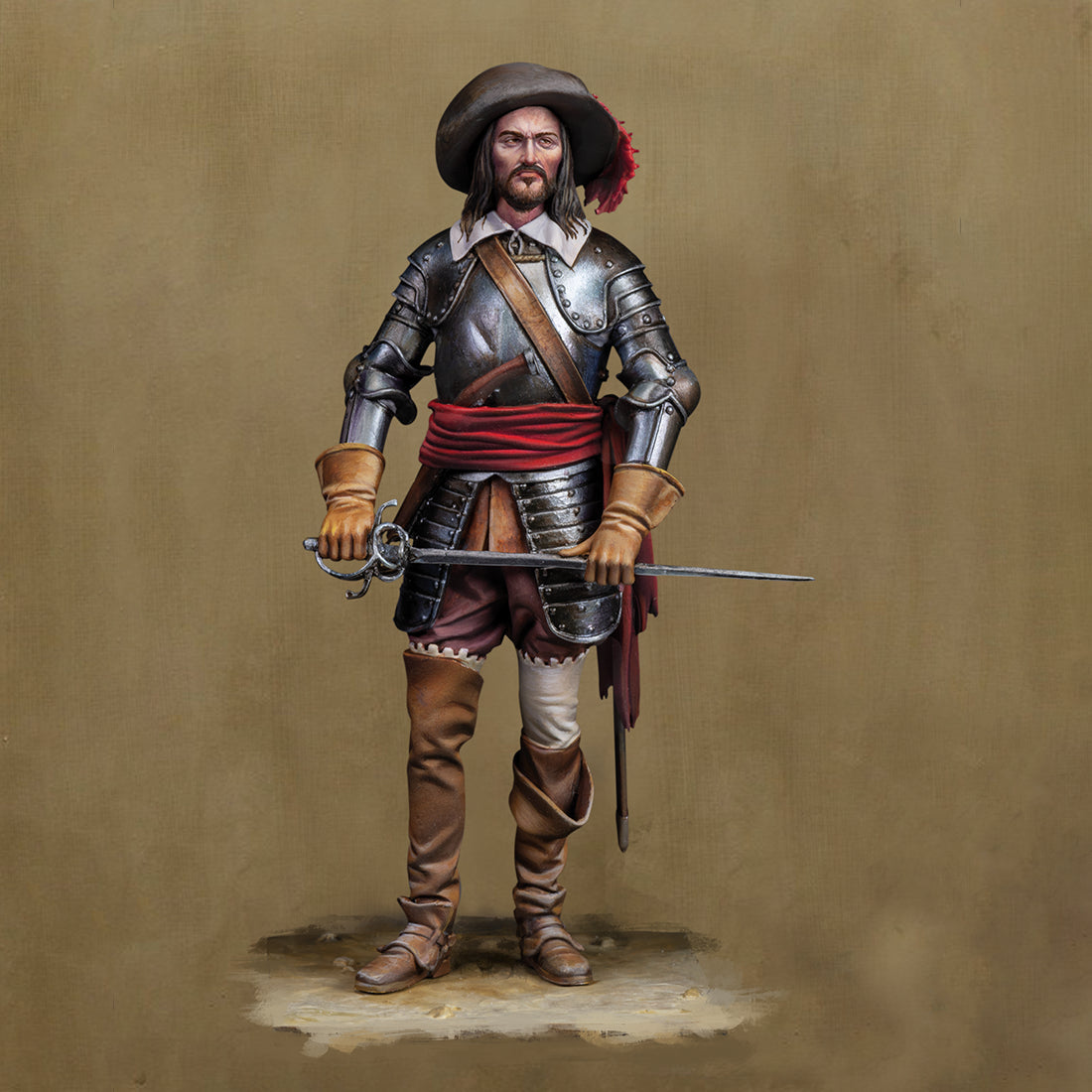 Scale 75 Figures Ferrer Dalmau Spanish Tercios; Veteran Sergeant (3)