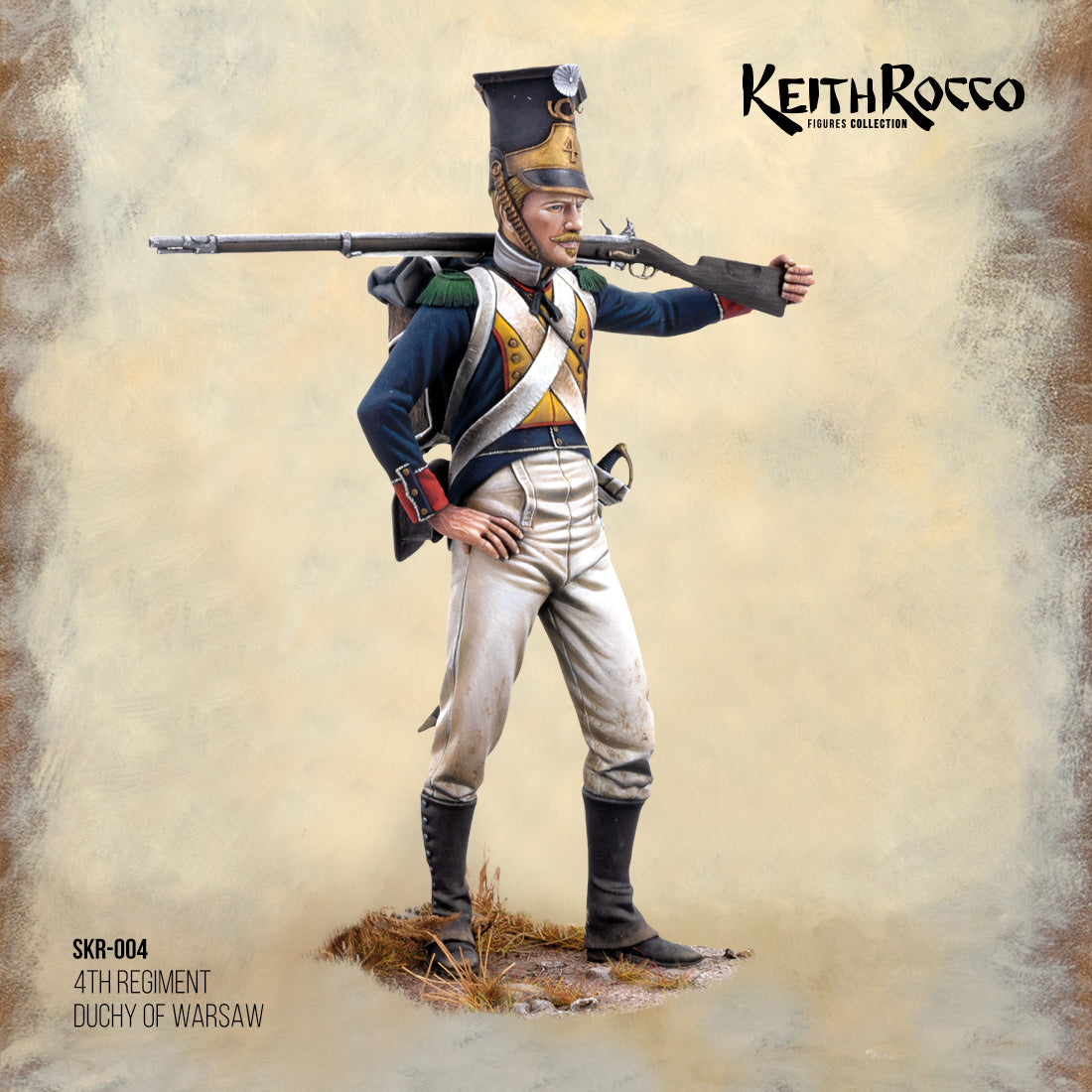 Scale 75 Figures Keith Rocco 4Th Regiment Duchy Of Warsaw 75mm (3)
