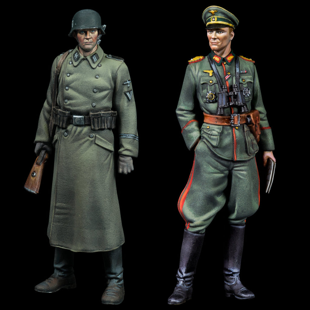 Scale 75 Figures Warfront German Staff 1:48 (4)