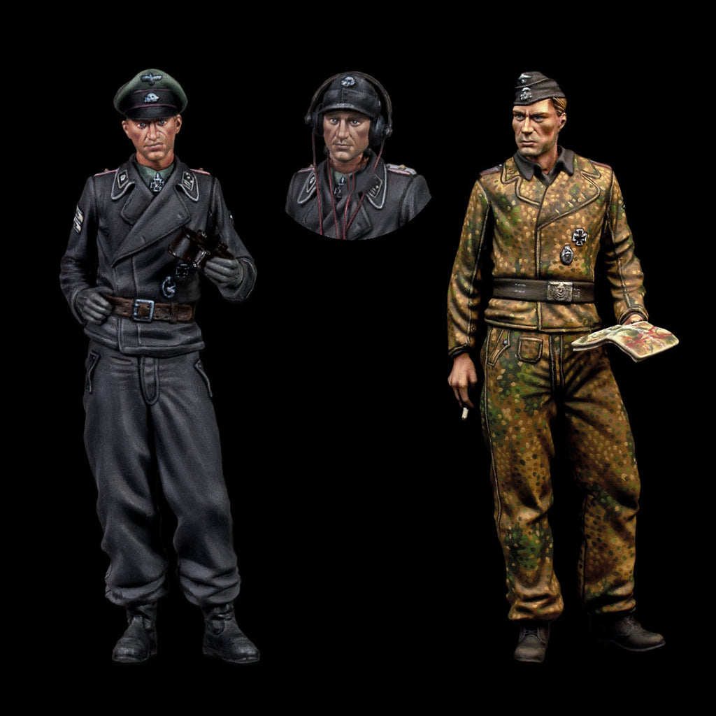 Scale 75 Figures Warfront German Tankers 2 1:48 (4)