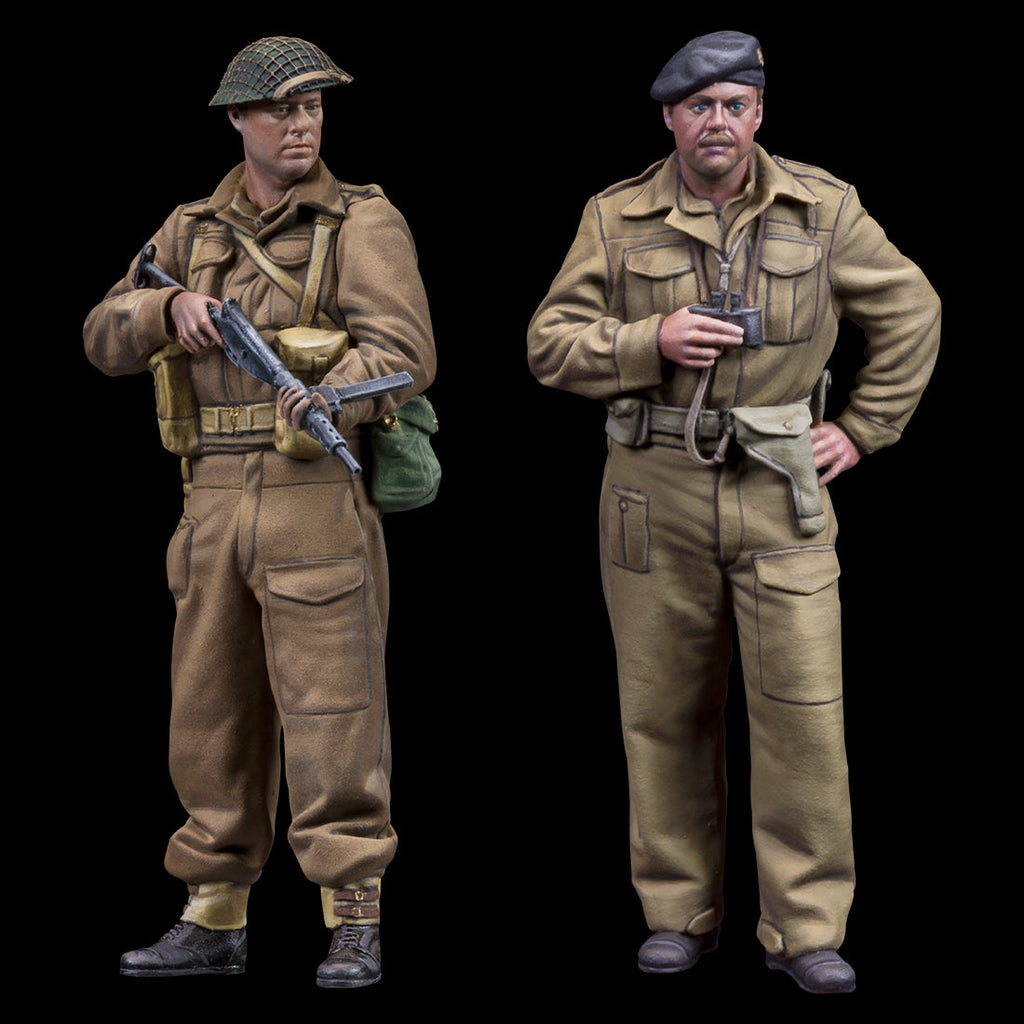 Scale 75 Figures Warfront British Troops 1:48 (4)