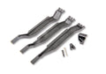 Traxxas Battery Hold-Down &amp; Clip Set for 6723 Chassis 162mm Compartment Slate Grey RC Car Accessory - 6726X-SLGRY - TRX6726X-SLGRY