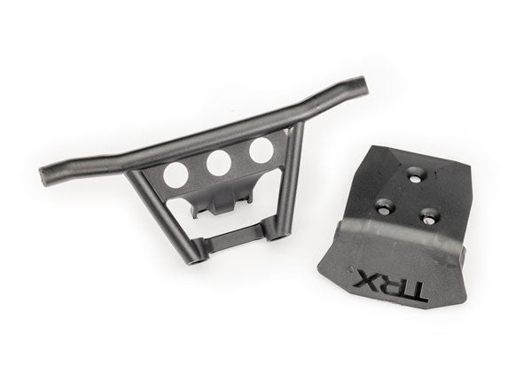 Traxxas 6735R Front Bumper and Skid Plate (9070150451437)
