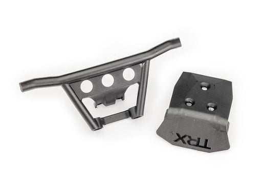 Traxxas 6735R Front Bumper and Skid Plate - Hobby City NZ (9070150451437)