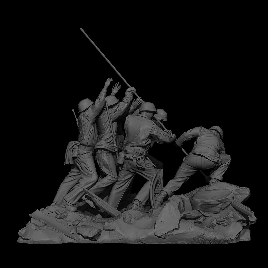 Scale 75 Figures Warfront Iwojima 35mm (2)