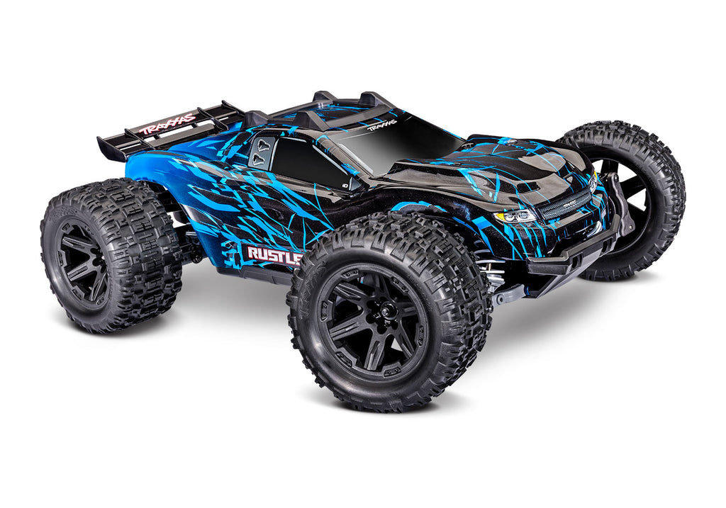 Traxxas Rustler 4X4 VX3 Brushless RC Stadium Truck 1/10 (2)