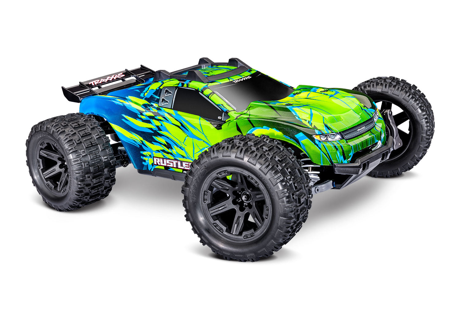 Traxxas Rustler 4X4 VX3 Brushless RC Stadium Truck 1/10 (4)