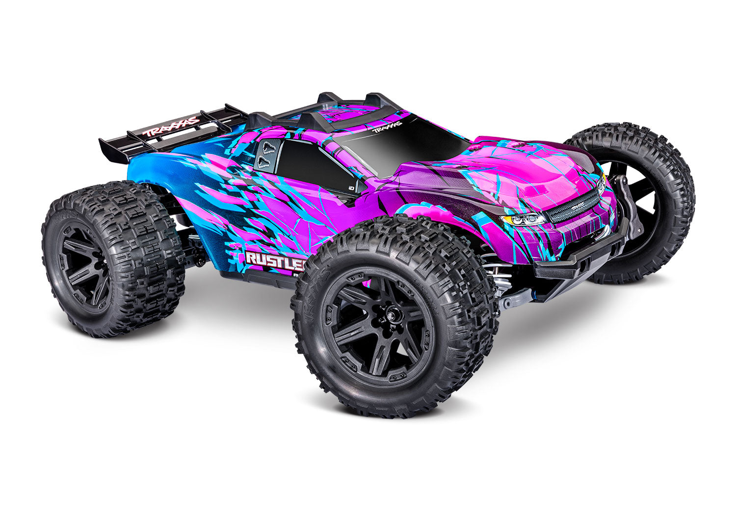 Traxxas Rustler 4X4 VX3 Brushless RC Stadium Truck 1/10 (5)
