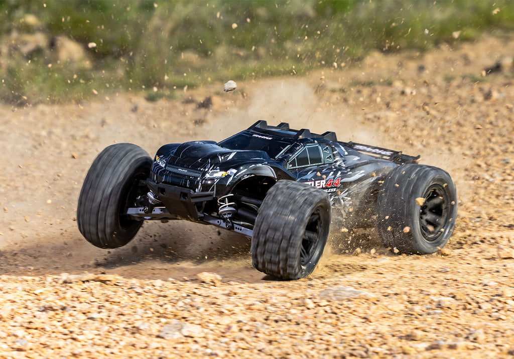 Traxxas Rustler 4X4 VX3 Brushless RC Stadium Truck 1/10 (6)
