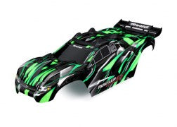Traxxas 6749-GRN BODY RUSTLER 4X4 ULT GRN