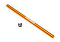 Traxxas Centre 6061-T6 Aluminium Orange Anodised 189mm RC Driveshaft - 6765 - TRX6765-ORNG