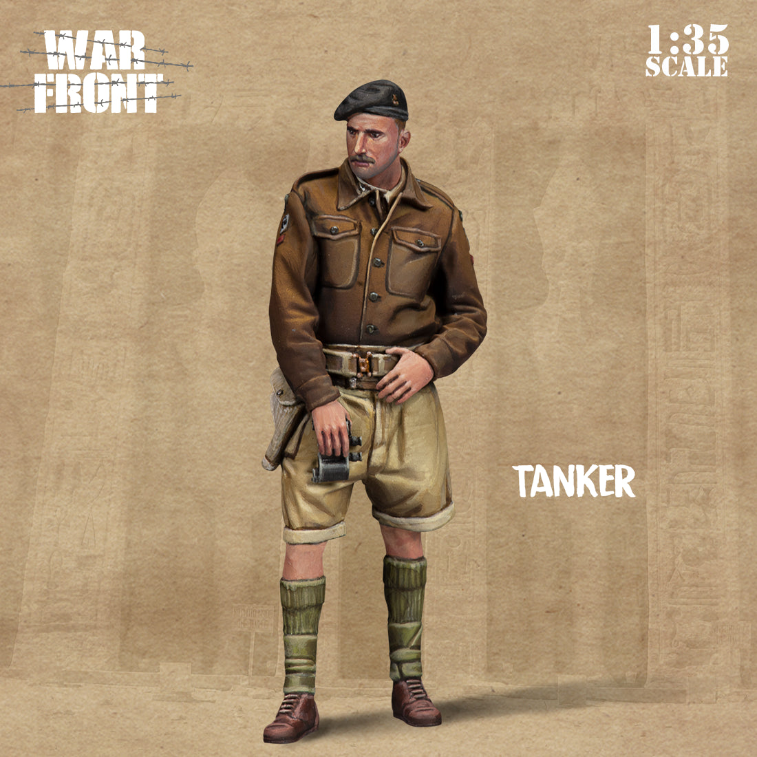 Scale 75 Figures Warfront Desert Rats 35mm (4)