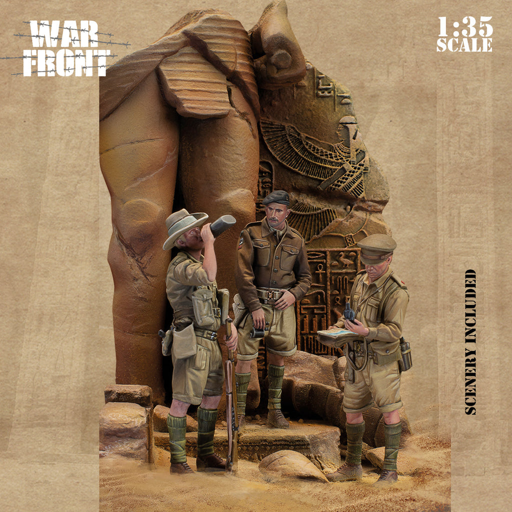 Scale 75 Figures Warfront Desert Rats 35mm (6)