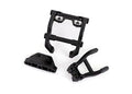 Traxxas 6777X WHEELIE BAR MOUNT/SKIDPLTE BLK (8374113009901)