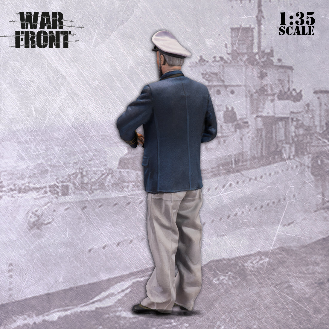 Scale 75 Figures Warfront U-Boat Commander 35mm (5)