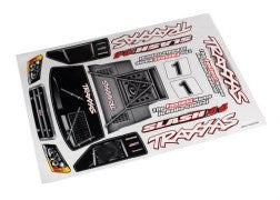Traxxas 6813R DECAL SLASH 4X4