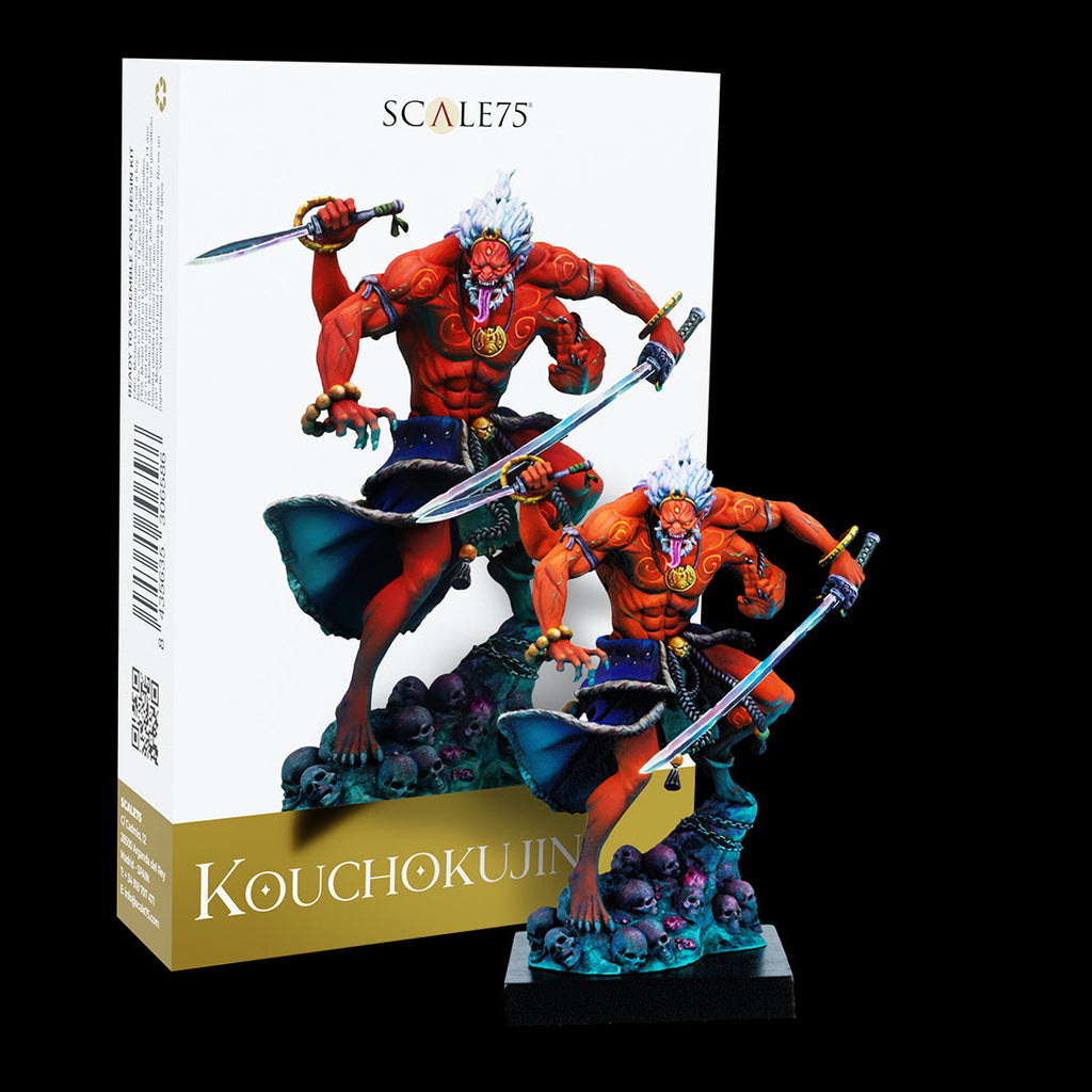 Scale 75 Figures Song of Gods Oni Kouchokujin 75mm