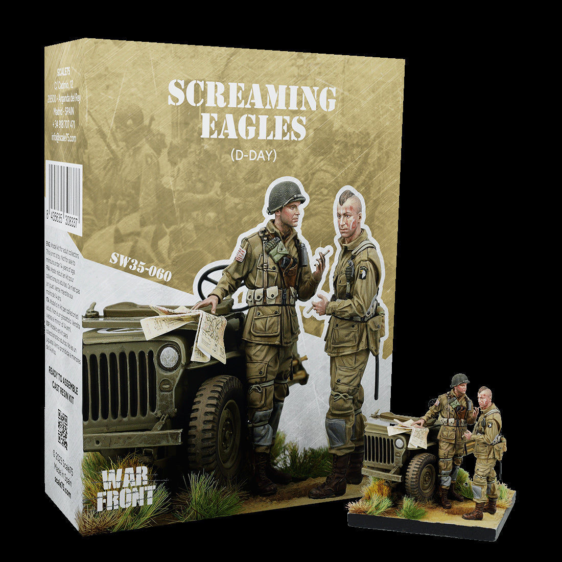 Scale 75 Figures Warfront Screamig Eagles (D-Day) 35mm