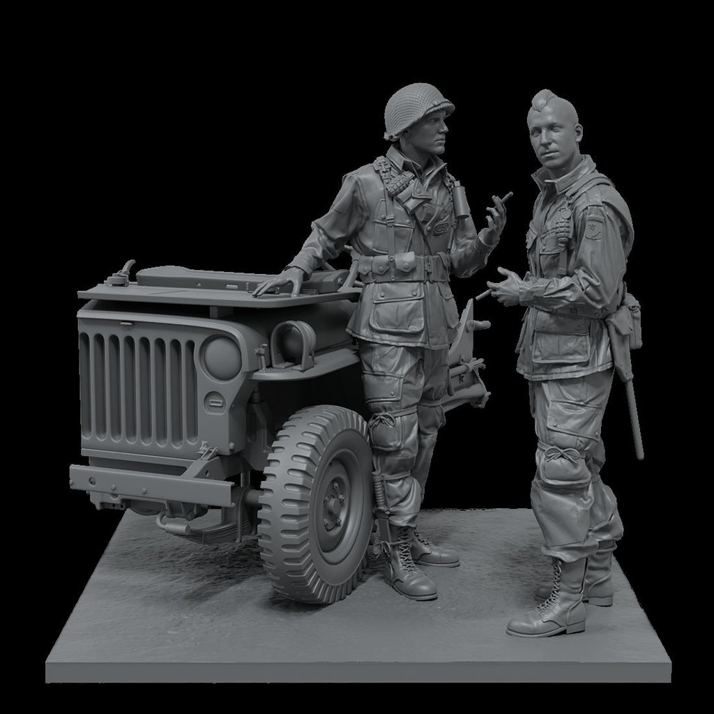 Scale 75 Figures Warfront Screamig Eagles (D-Day) 35mm (2)