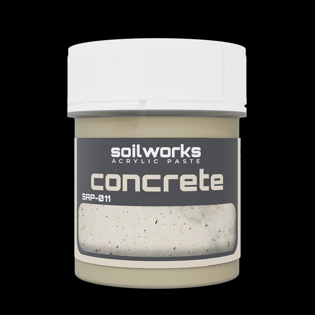 Scale 75 SAP-011 Soilworks Scenery Concrete 100ml (9210263240941)